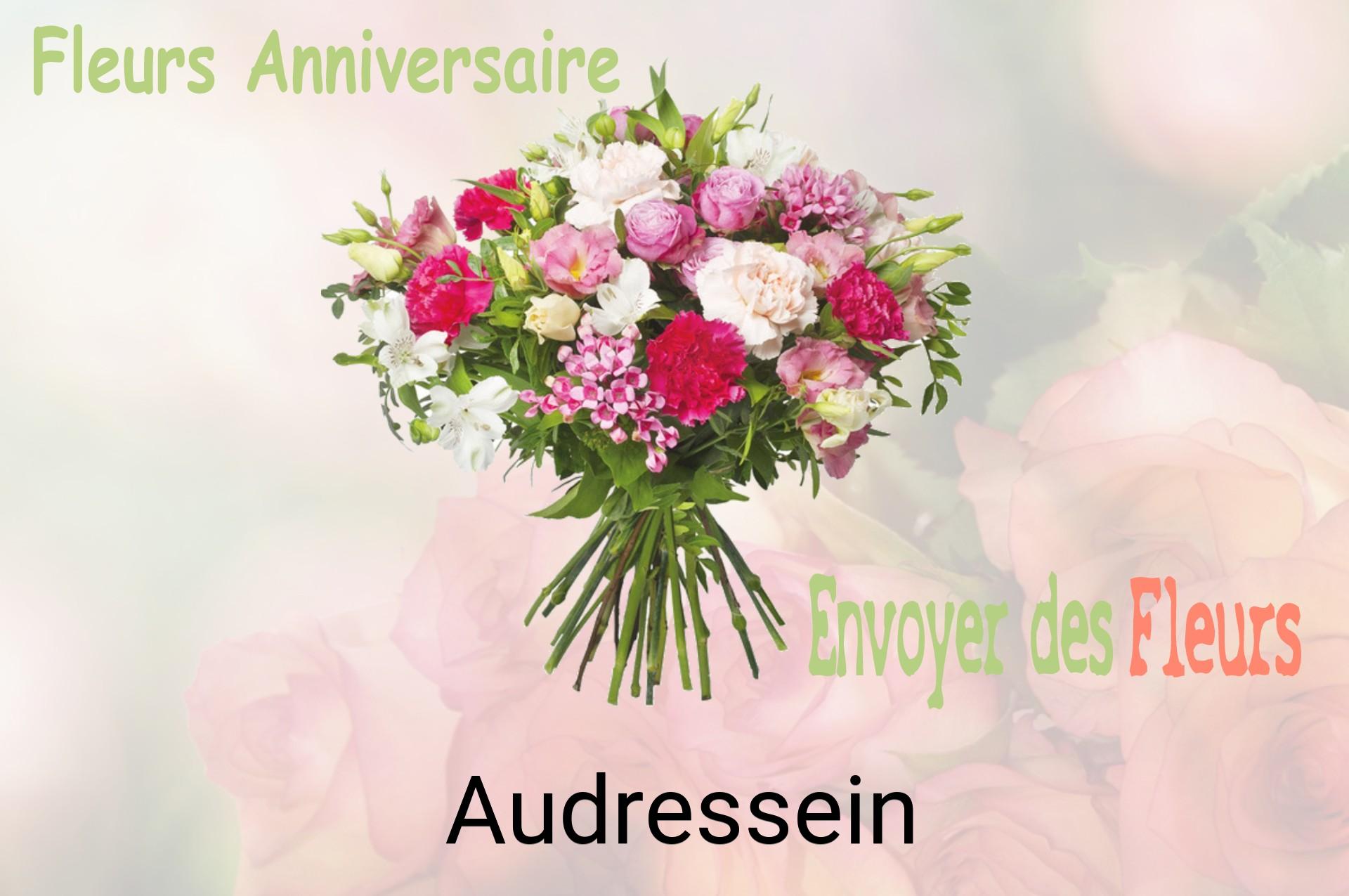 Bouquet de fleurs d’anniversaire livré à Audressein